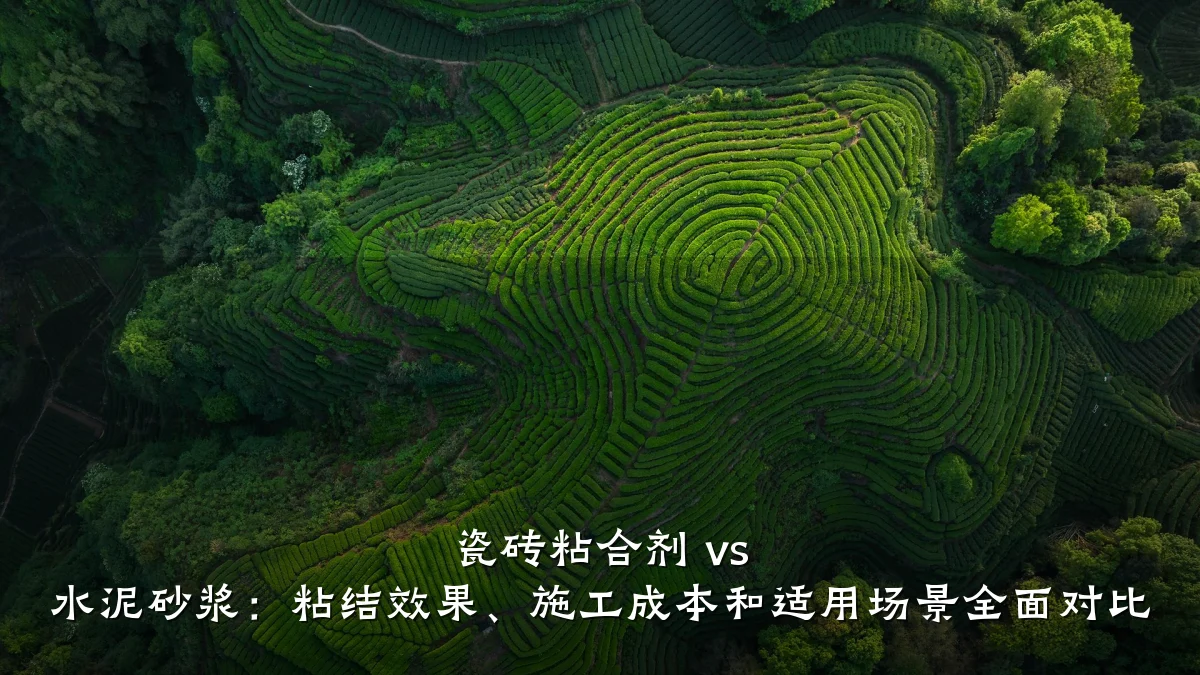 瓷砖粘合剂 vs 水泥砂浆:粘结效果、施工成本和适用场景全面对比