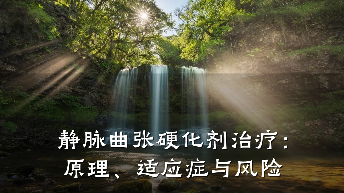 静脉曲张硬化剂治疗:原理、适应症与风险