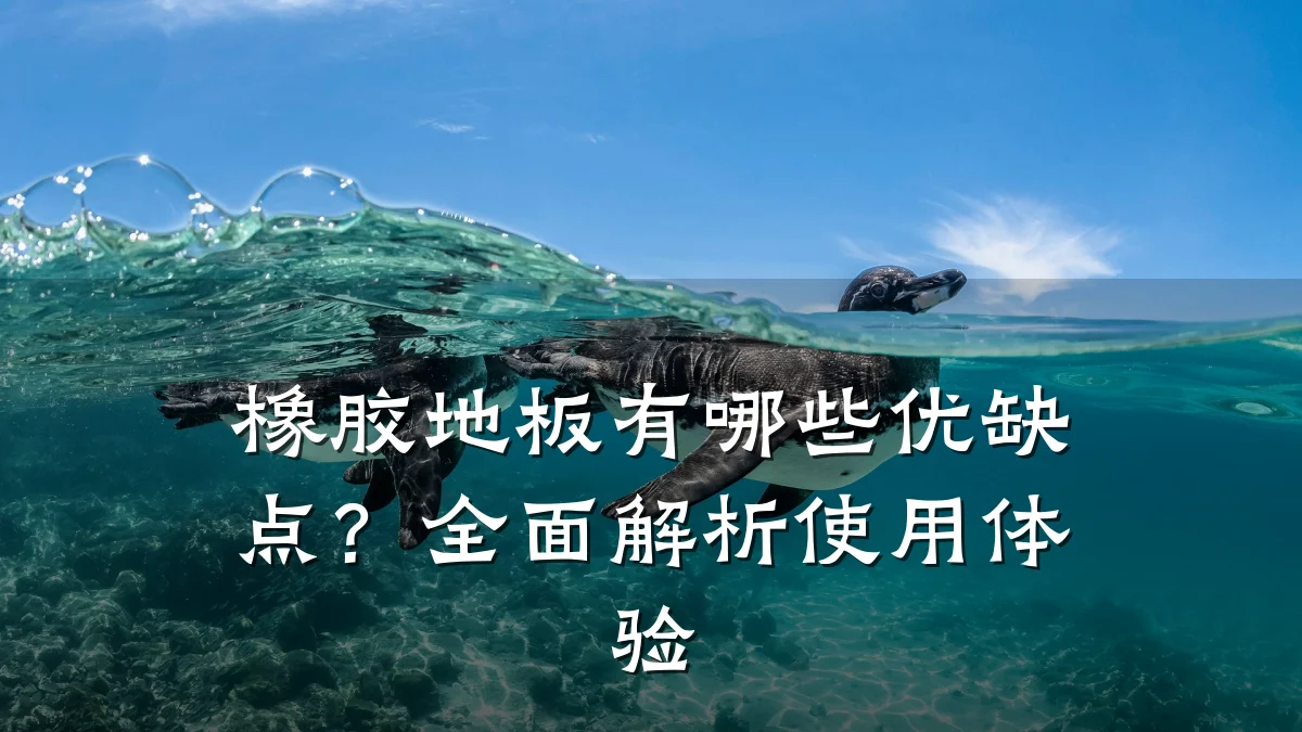 橡胶地板有哪些优缺点?全面解析使用体验