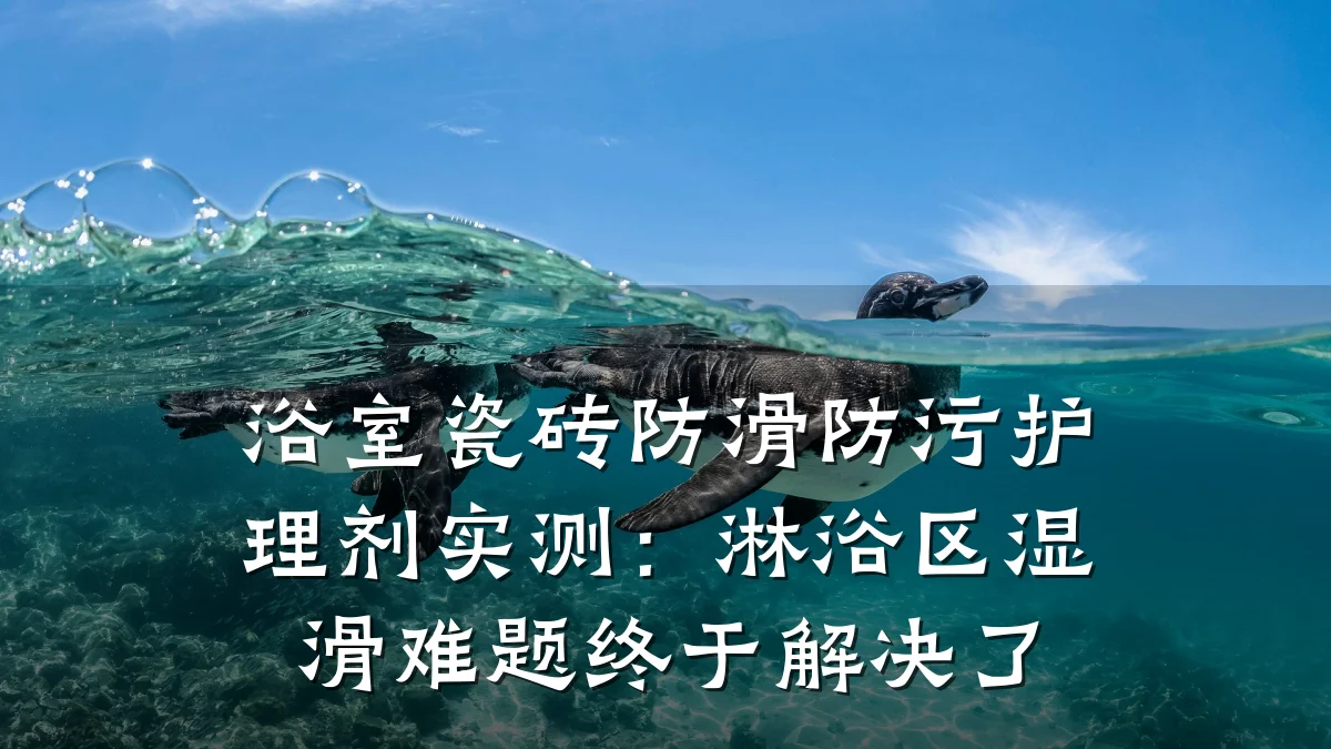 浴室瓷砖防滑防污护理剂实测:淋浴区湿滑难题终于解决了