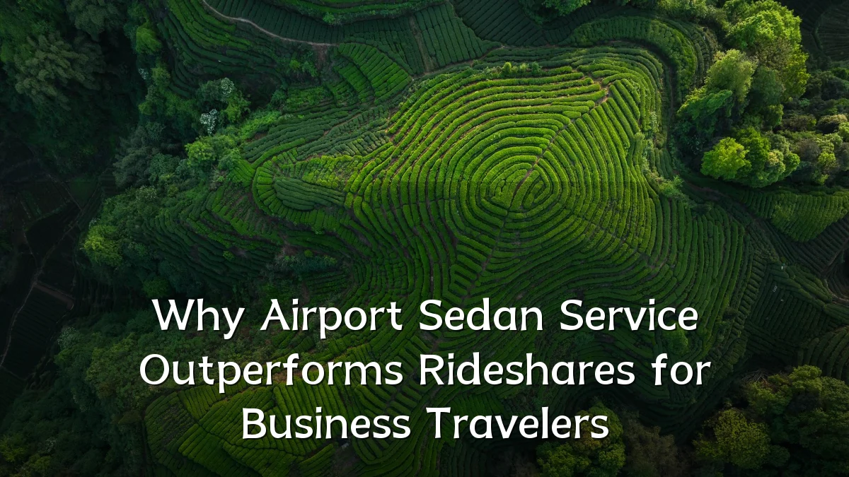 Why Airport Sedan Service Outperforms Rideshares for Business Travelers