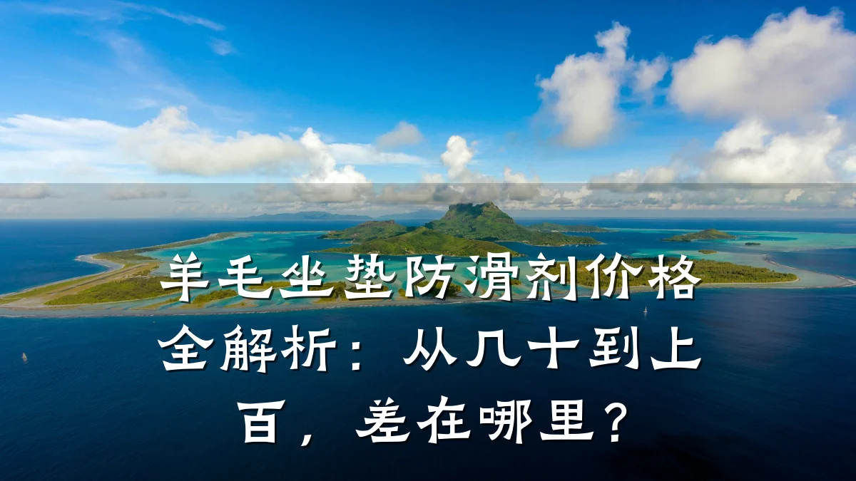 羊毛坐垫防滑剂价格全解析:从几十到上百,差在哪里?