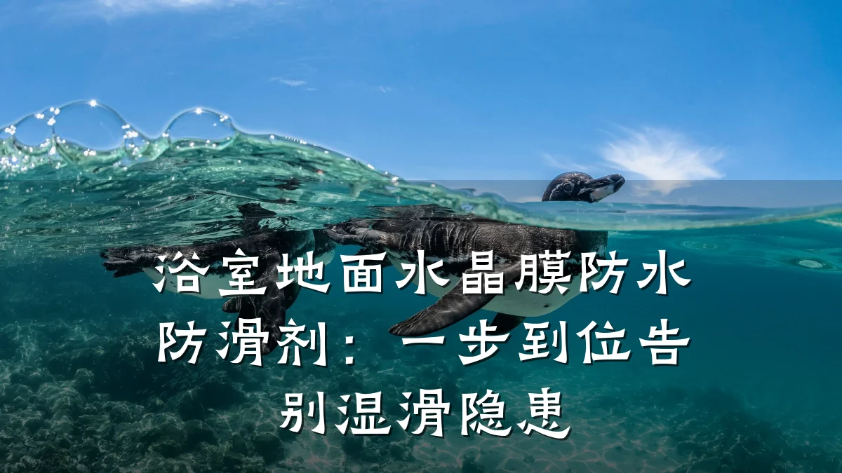 浴室地面水晶膜防水防滑剂:一步到位告别湿滑隐患