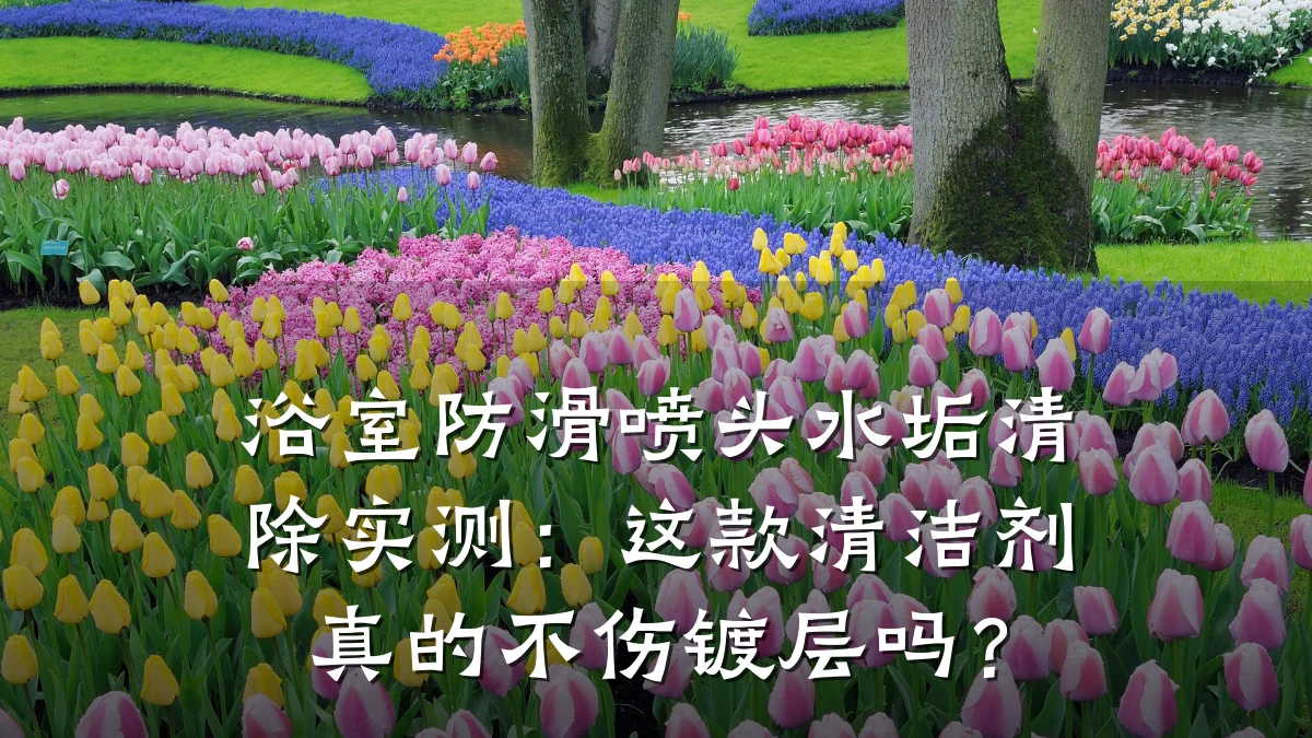 浴室防滑喷头水垢清除实测:这款清洁剂真的不伤镀层吗?