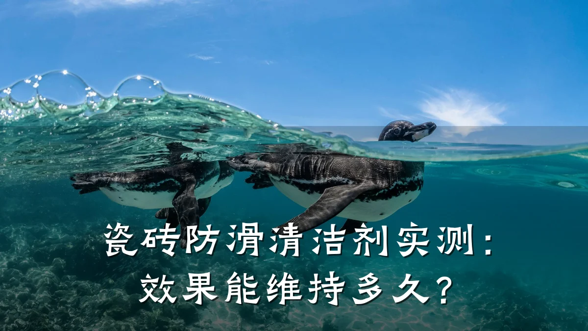 瓷砖防滑清洁剂实测:效果能维持多久?
