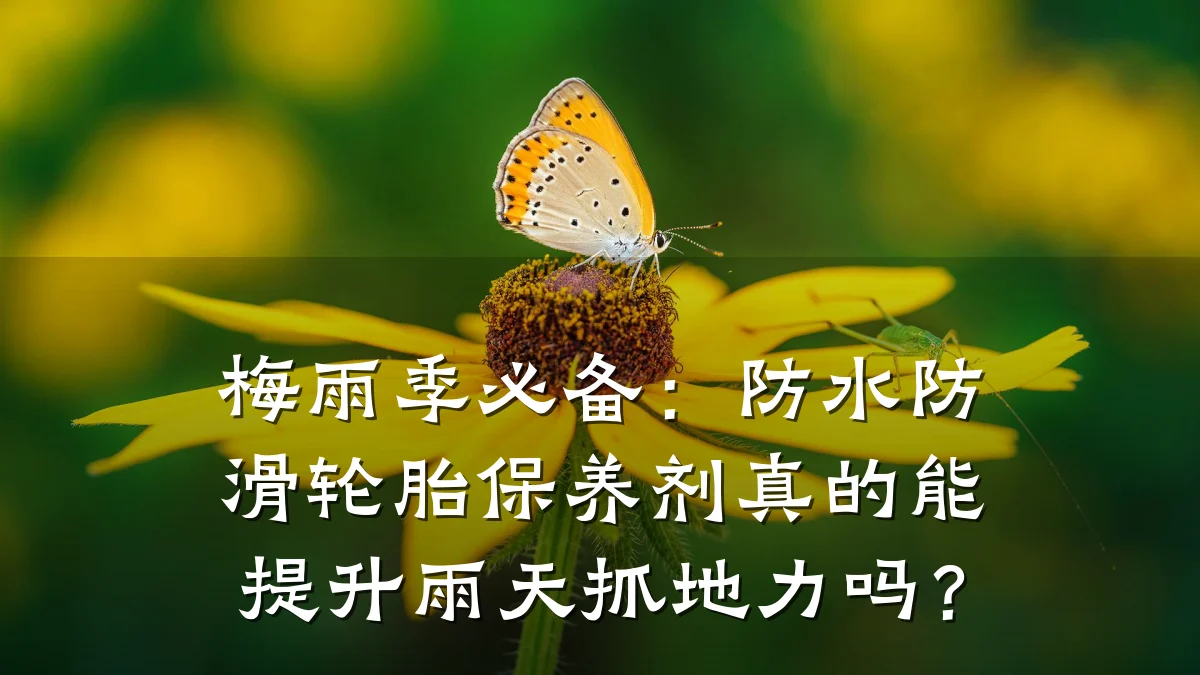 梅雨季必备:防水防滑轮胎保养剂真的能提升雨天抓地力吗?