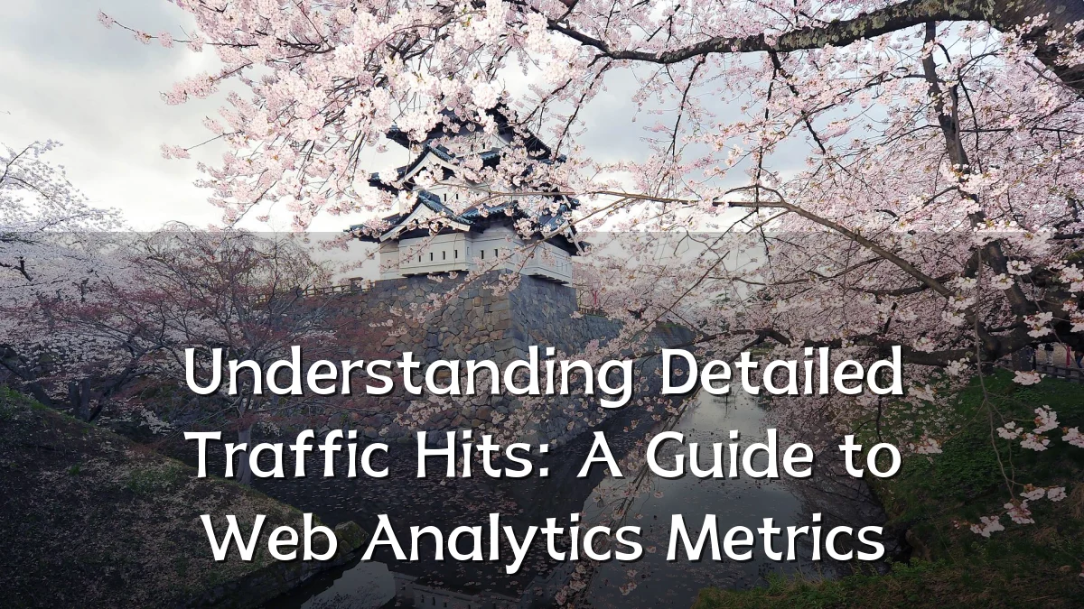 Understanding Detailed Traffic Hits: A Guide to Web Analytics Metrics