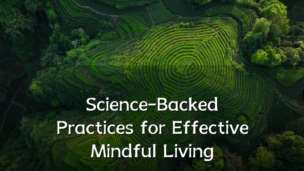 Science-Backed Practices for Effective Mindful Living