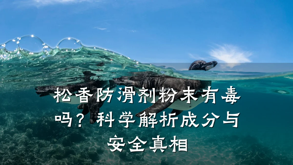松香防滑剂粉末有毒吗?科学解析成分与安全真相